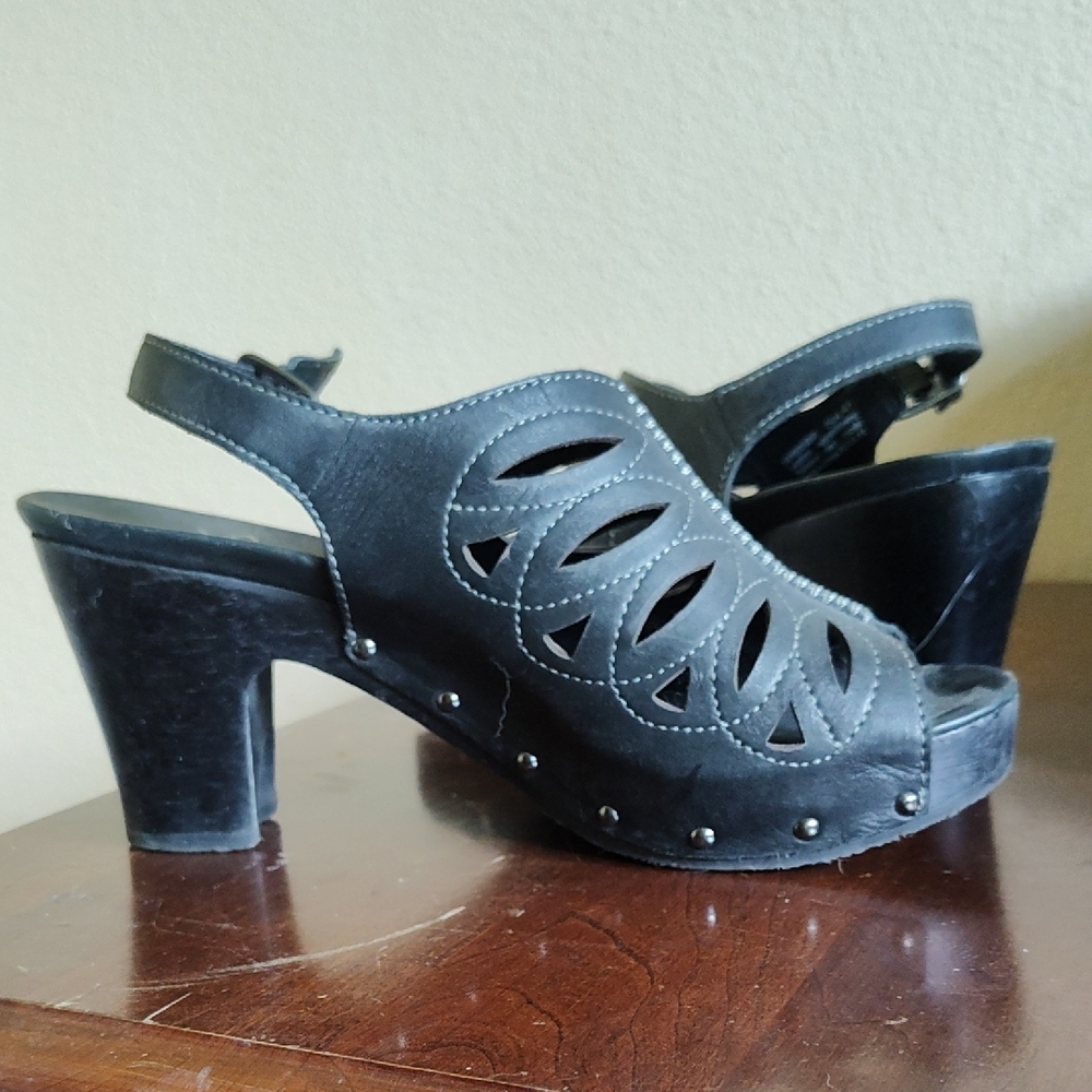 Dansko Black Women's Heels
